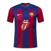 Virallinen Fanipaita FC Barcelona x Rolling Stones Special Kotipelipaita 2023-24 - Miesten